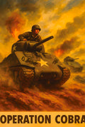 Affiche - Operation Cobra 21 × 30 cm