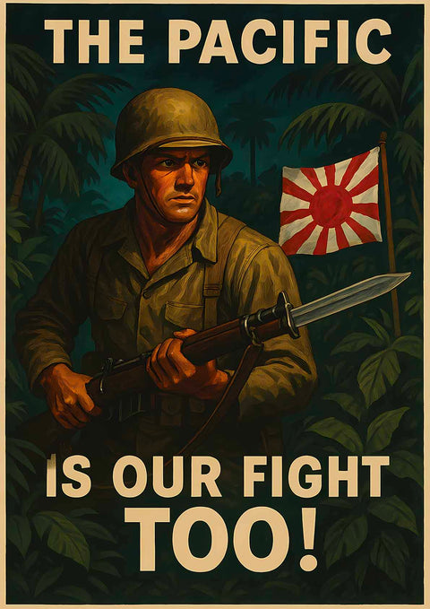 Affiche - Pacific War 21 × 30 cm