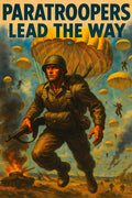 Affiche - Paratroopers 21 × 30 cm