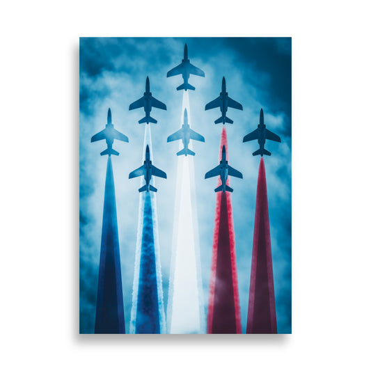 Affiche - Patrouille de France 50 × 70 cm