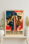 Affiche - Peuple Français