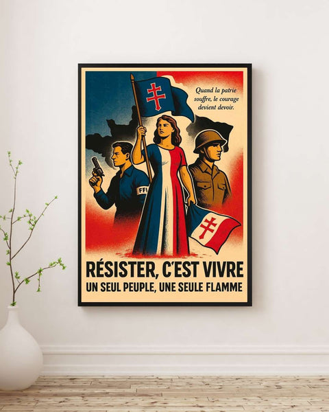 Affiche - Peuple Français