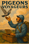 Affiche - Pigeons Voyageurs 21 × 30 cm