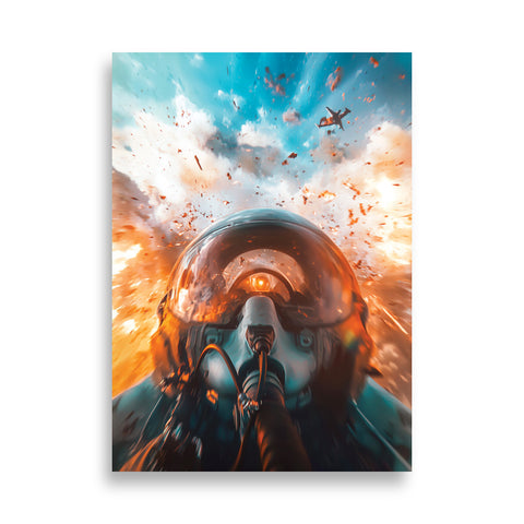 Affiche - Pilote 50 × 70 cm