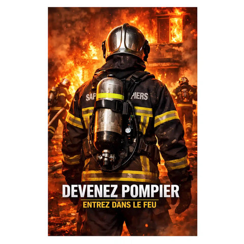 Affiche - Recrutement des Pompiers