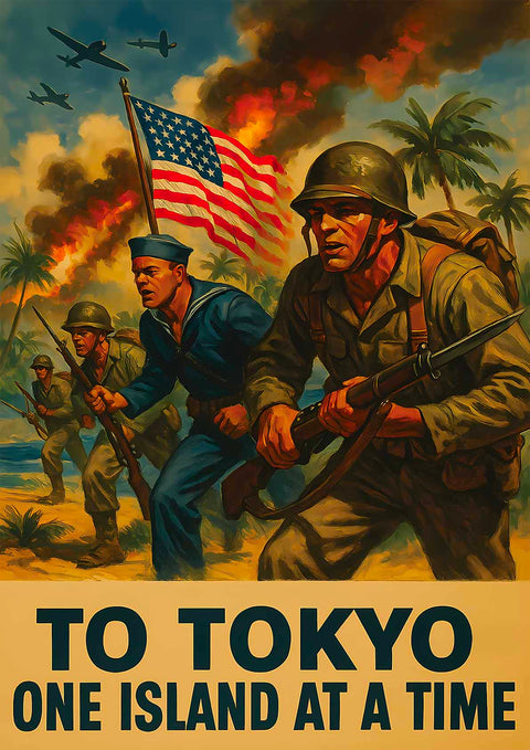 Affiche - Road to Tokyo 21 × 30 cm