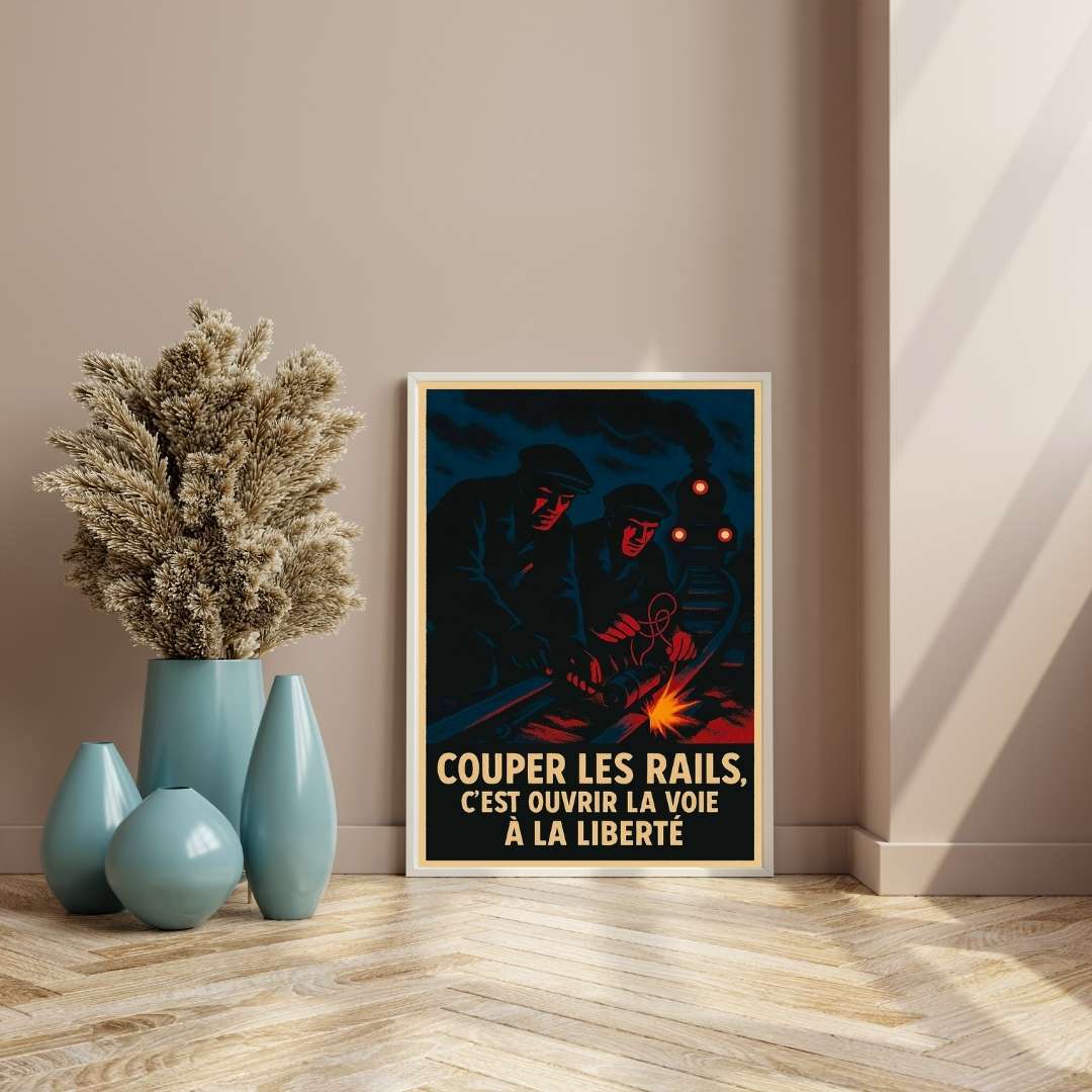 Affiche - Saboteurs de la Résistance Française
