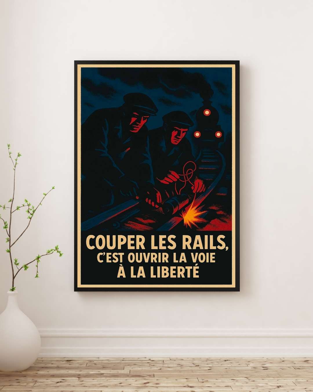 Affiche - Saboteurs de la Résistance Française