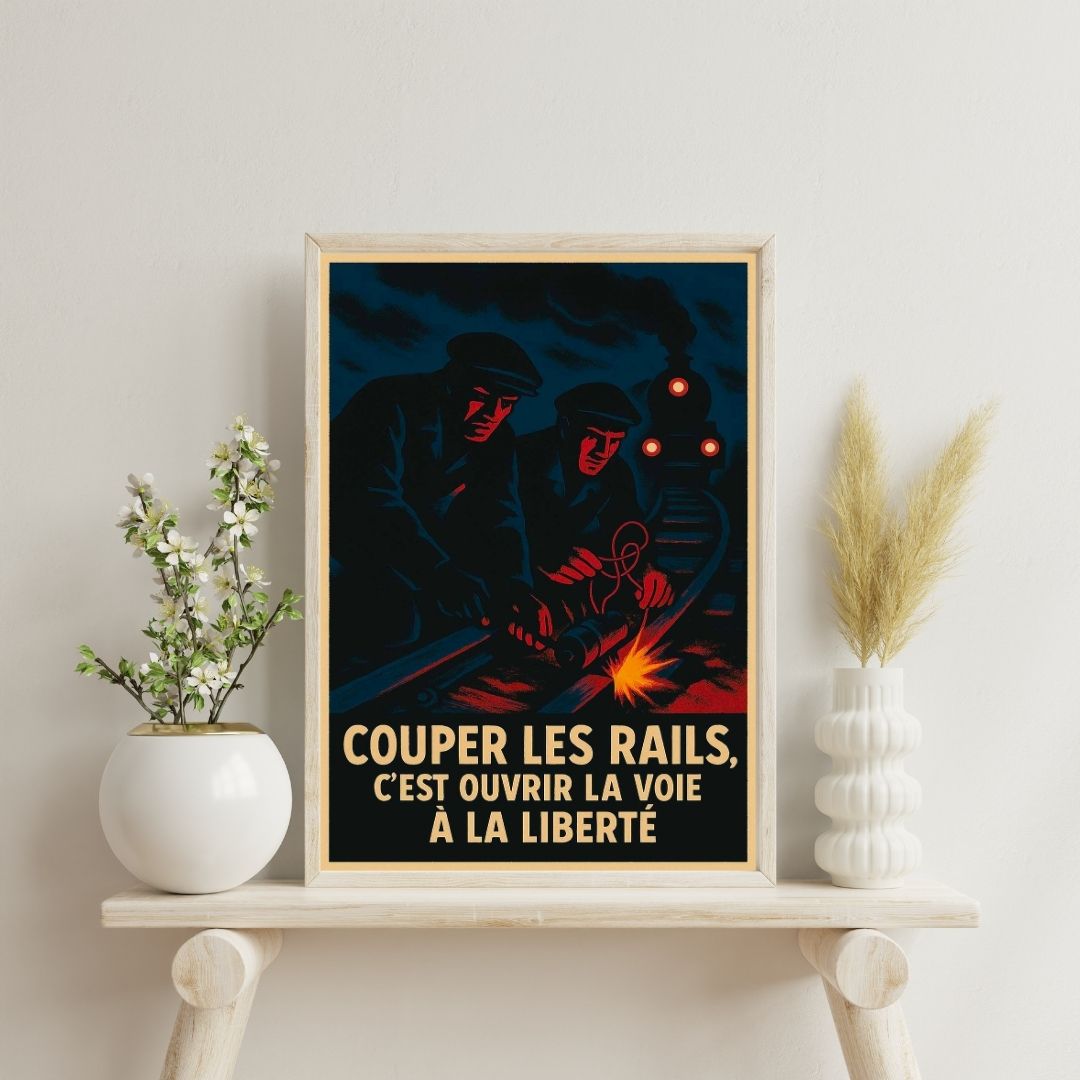 Affiche - Saboteurs de la Résistance Française