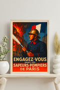 Affiche - Sapeurs-Pompiers de Paris