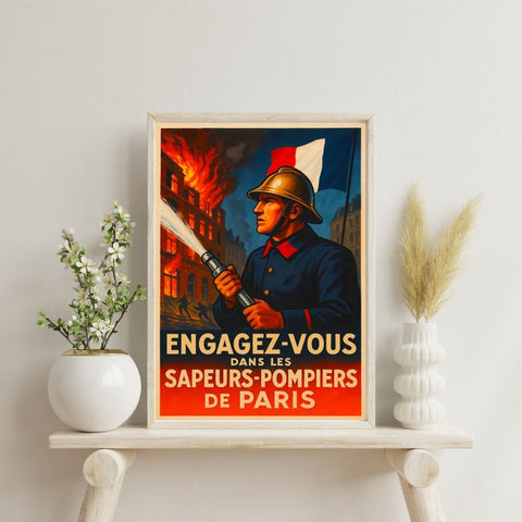 Affiche - Sapeurs-Pompiers de Paris