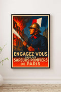 Affiche - Sapeurs-Pompiers de Paris
