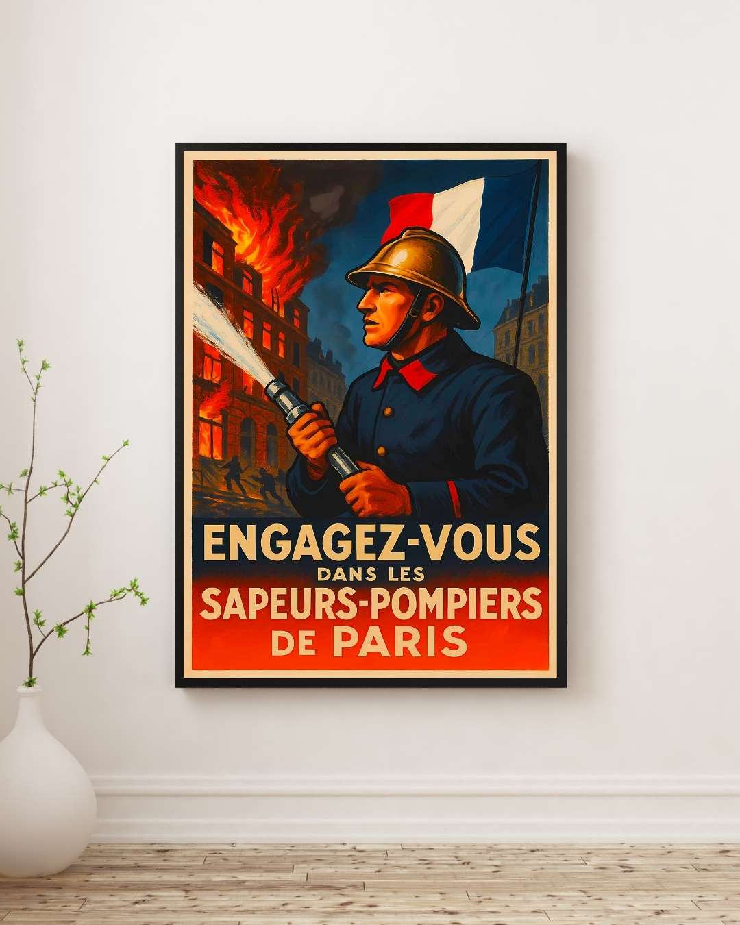Affiche - Sapeurs-Pompiers de Paris