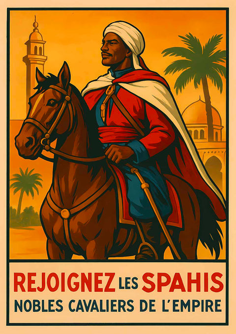 Affiche - Spahis 21 × 30 cm
