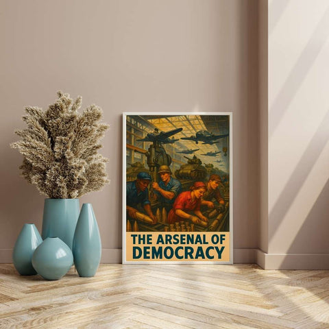 Affiche - The Arsenal of Democracy