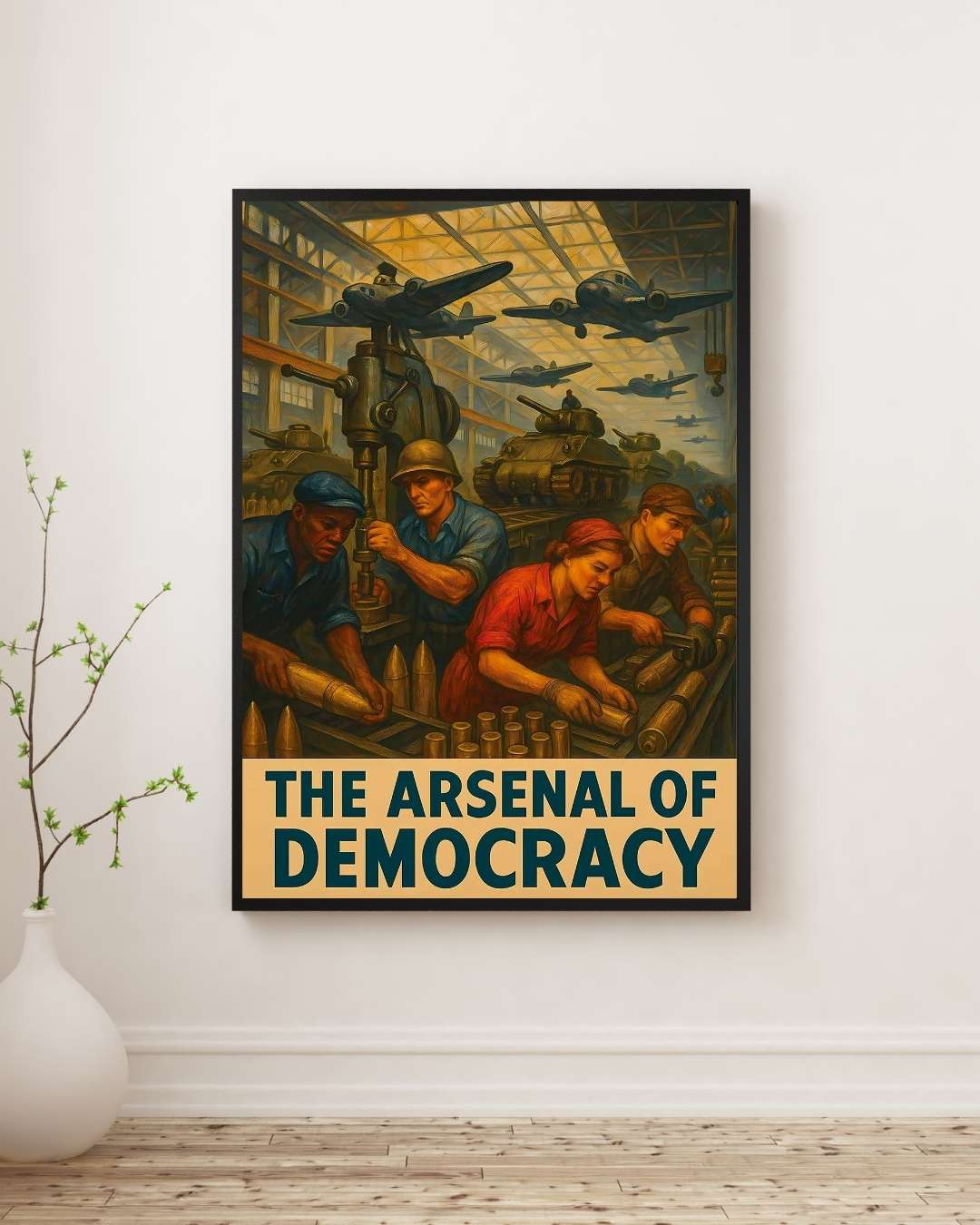 Affiche - The Arsenal of Democracy