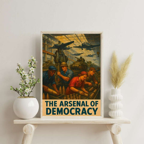Affiche - The Arsenal of Democracy