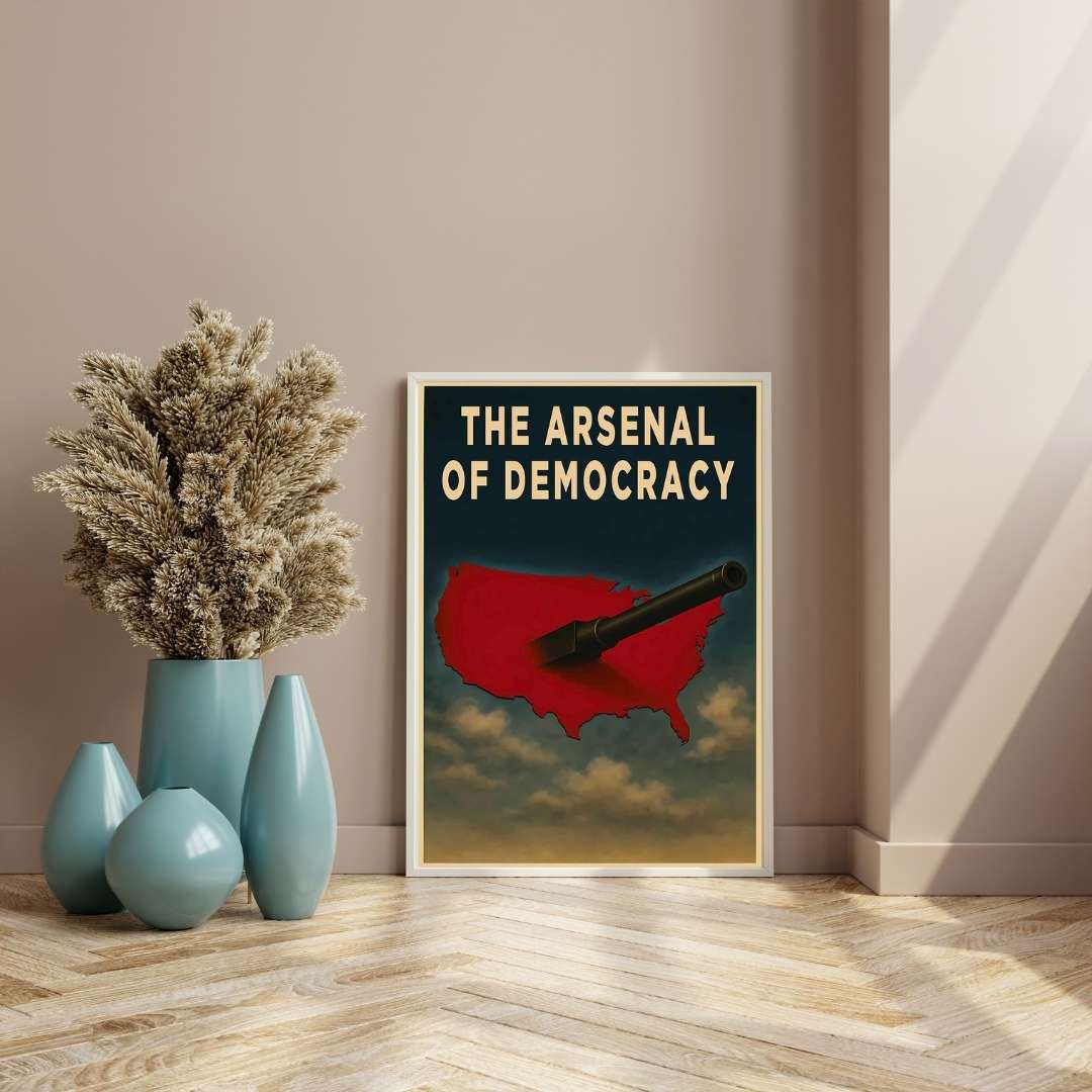 Affiche - The Arsenal of Democracy (map)