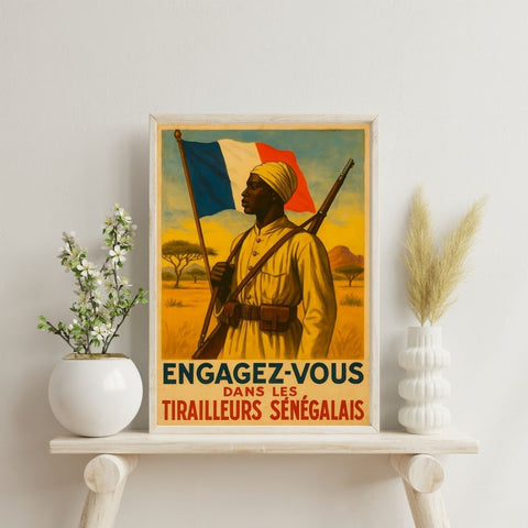 Affiche - Tirailleurs Sénégalais