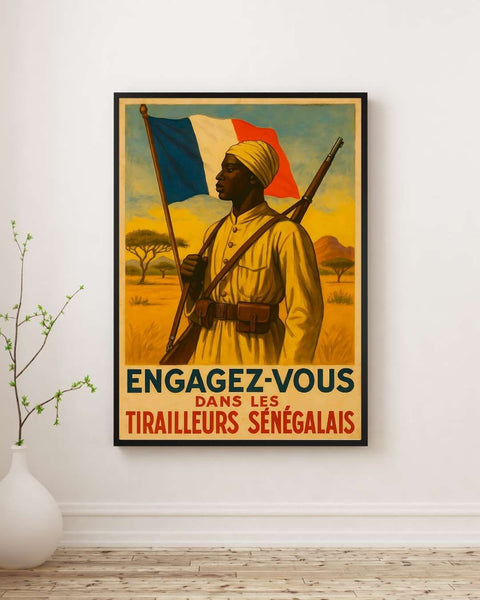 Affiche - Tirailleurs Sénégalais