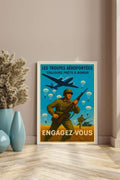 Affiche - Troupes Aéroportées