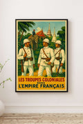 Affiche - Troupes Coloniales