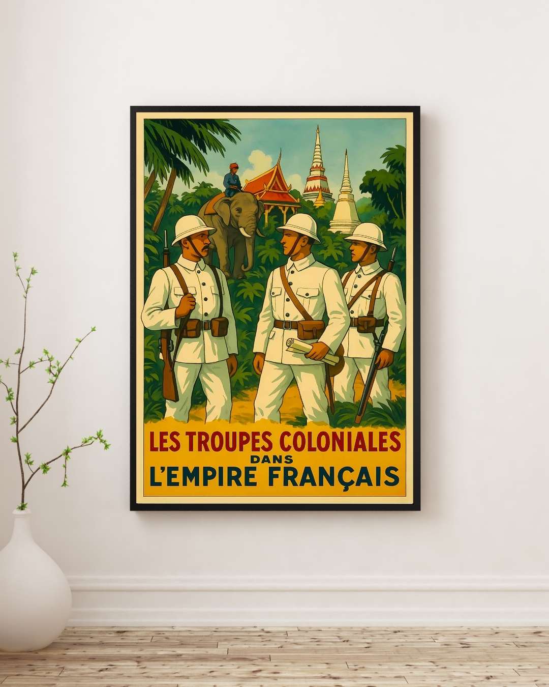 Affiche - Troupes Coloniales