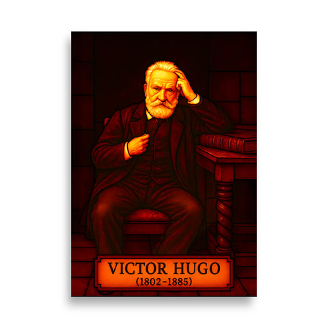 Affiche - Victor Hugo 70 × 100 cm