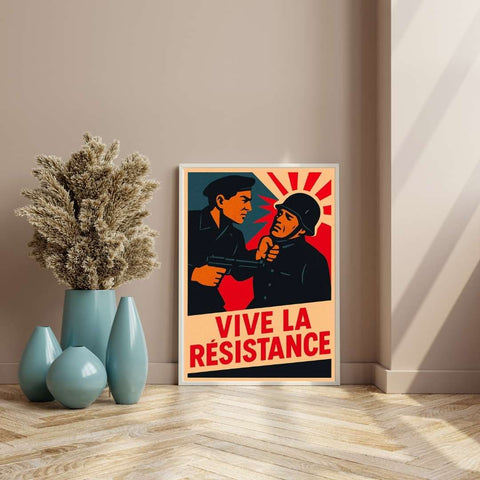 Affiche - Vive la Résistance