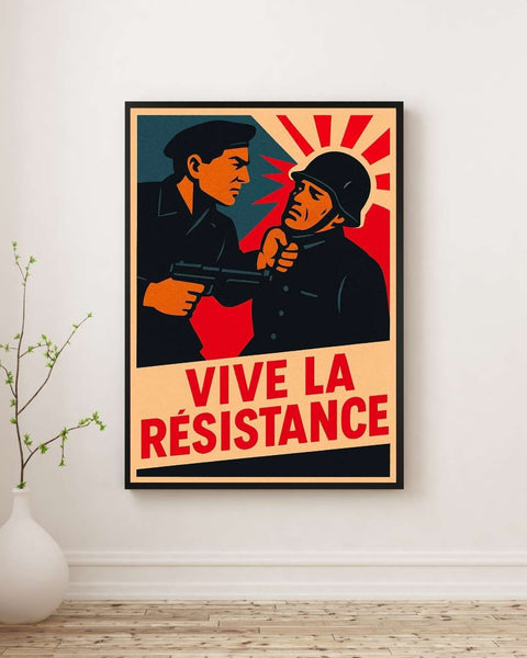 Affiche - Vive la Résistance