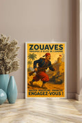 Affiche - Zouaves