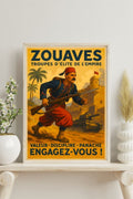 Affiche - Zouaves