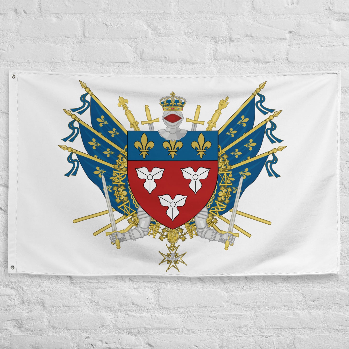 Drapeau - Blason d'Orléans