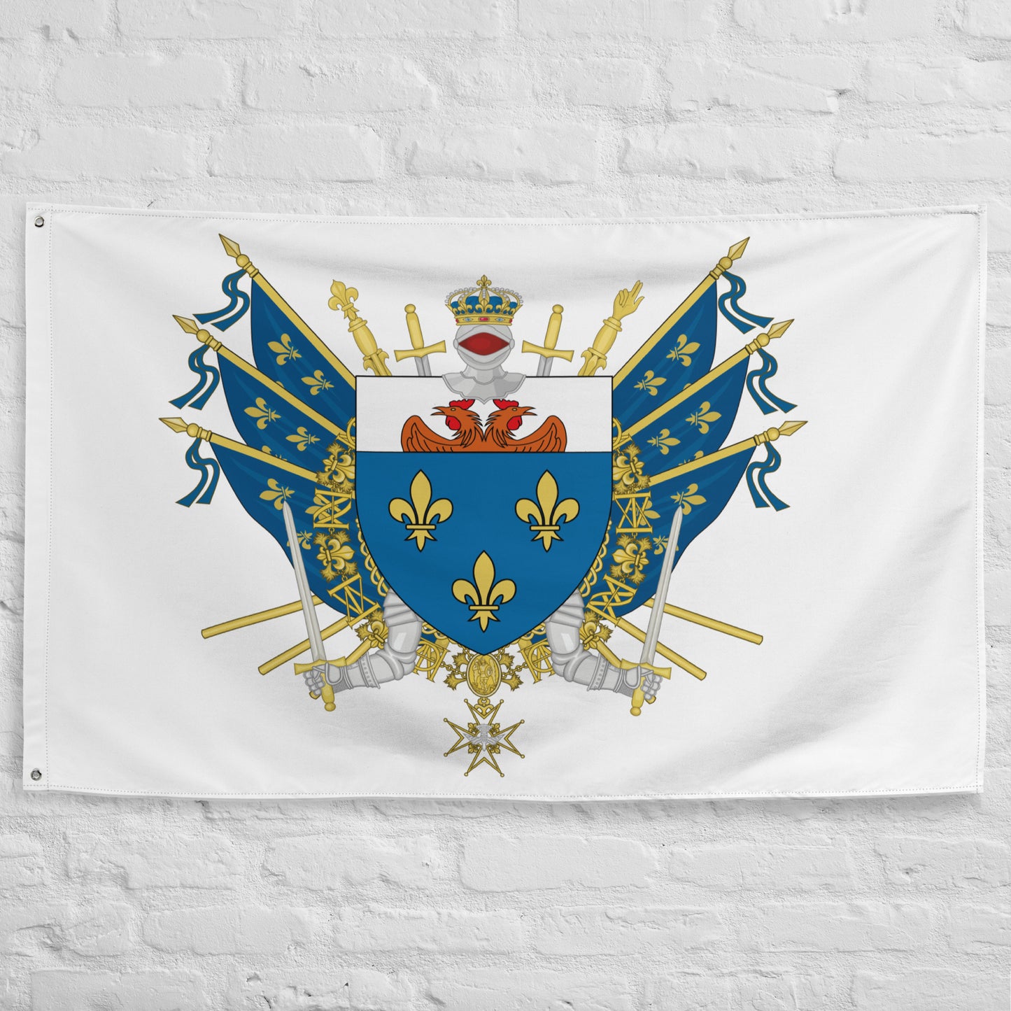 Drapeau - Blason de Versailles