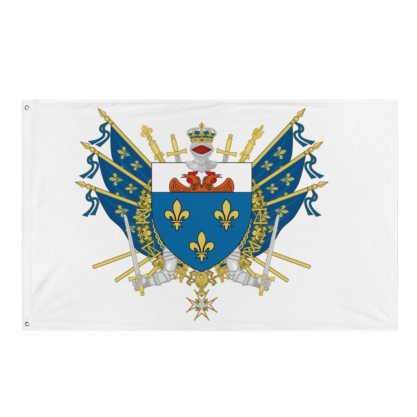 Drapeau - Blason de Versailles