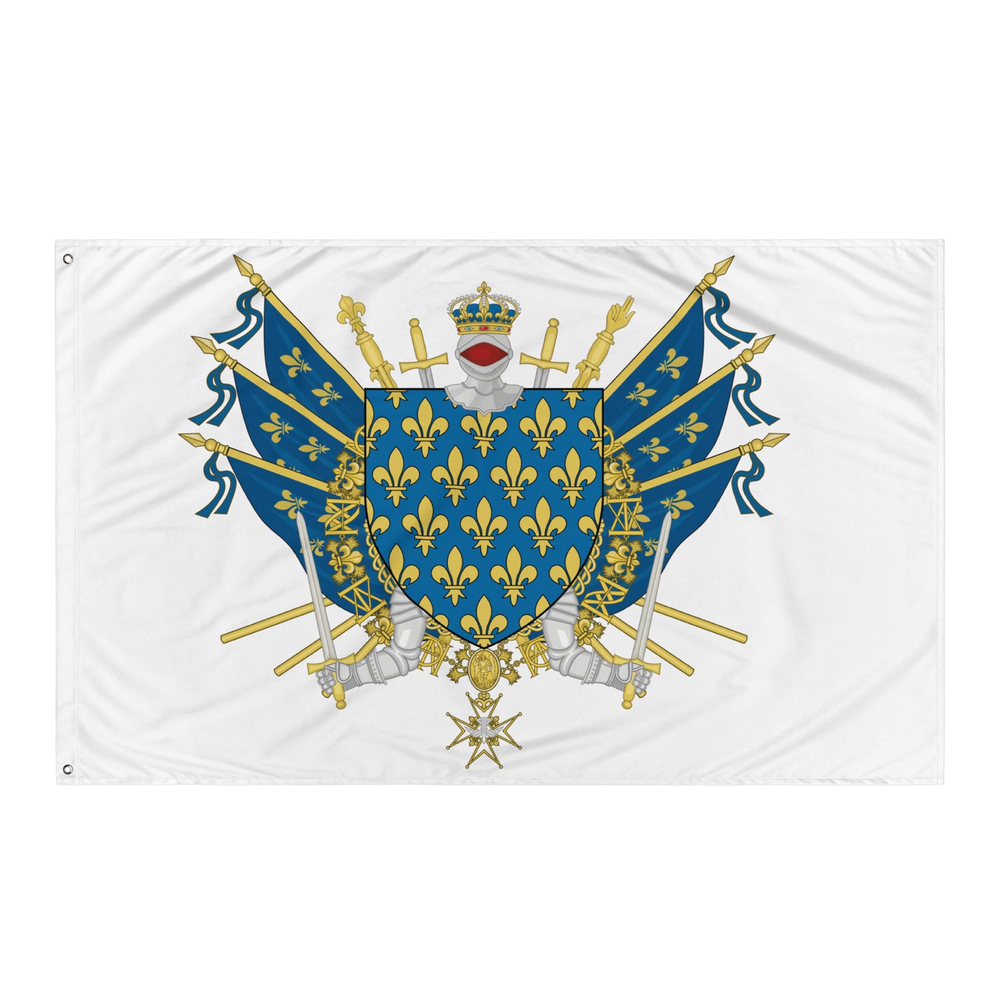 Drapeau - Blason de Saint-Denis