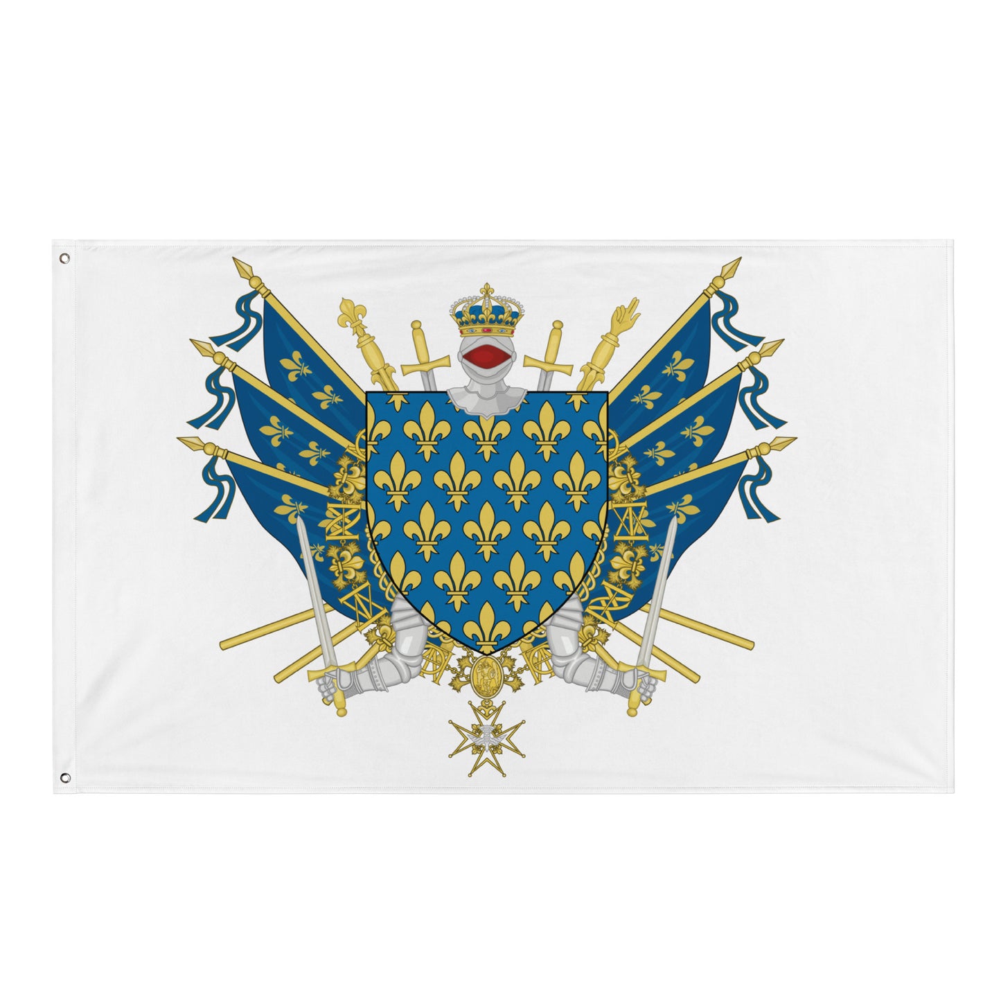 Drapeau - Blason de Saint-Denis