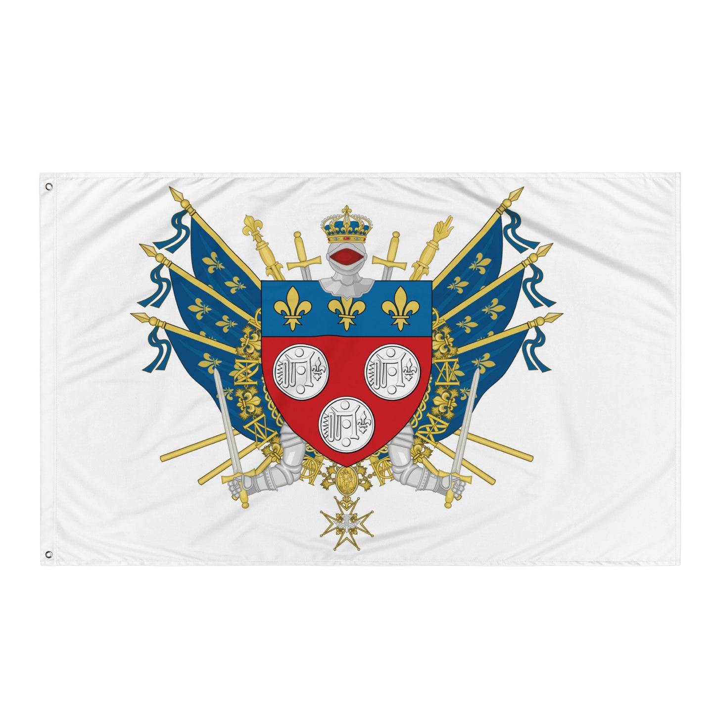 Drapeau - Blason de Chartres