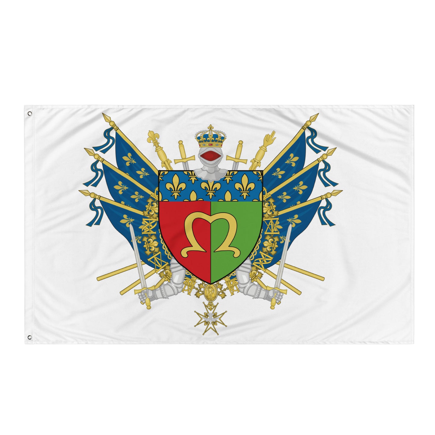 Drapeau - Blason de Meaux