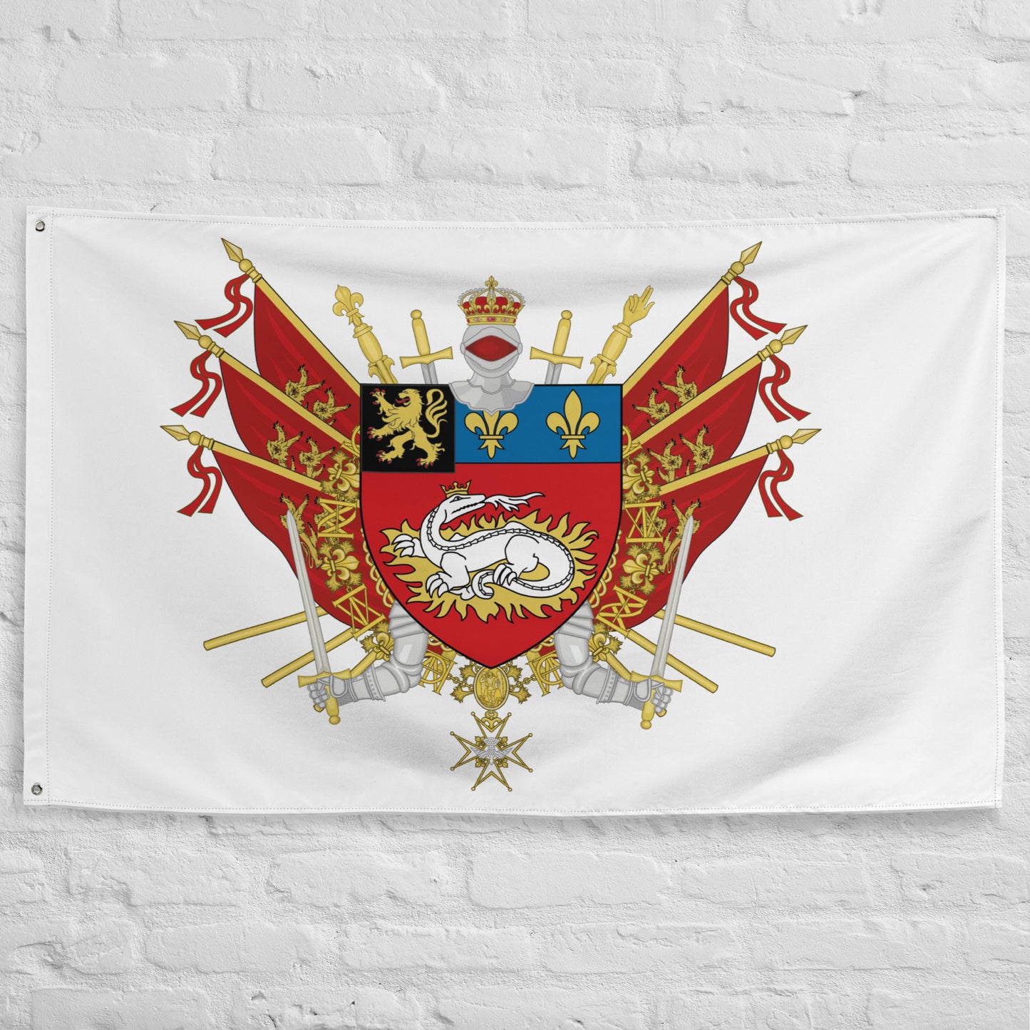 Drapeau - Blason de Le Havre