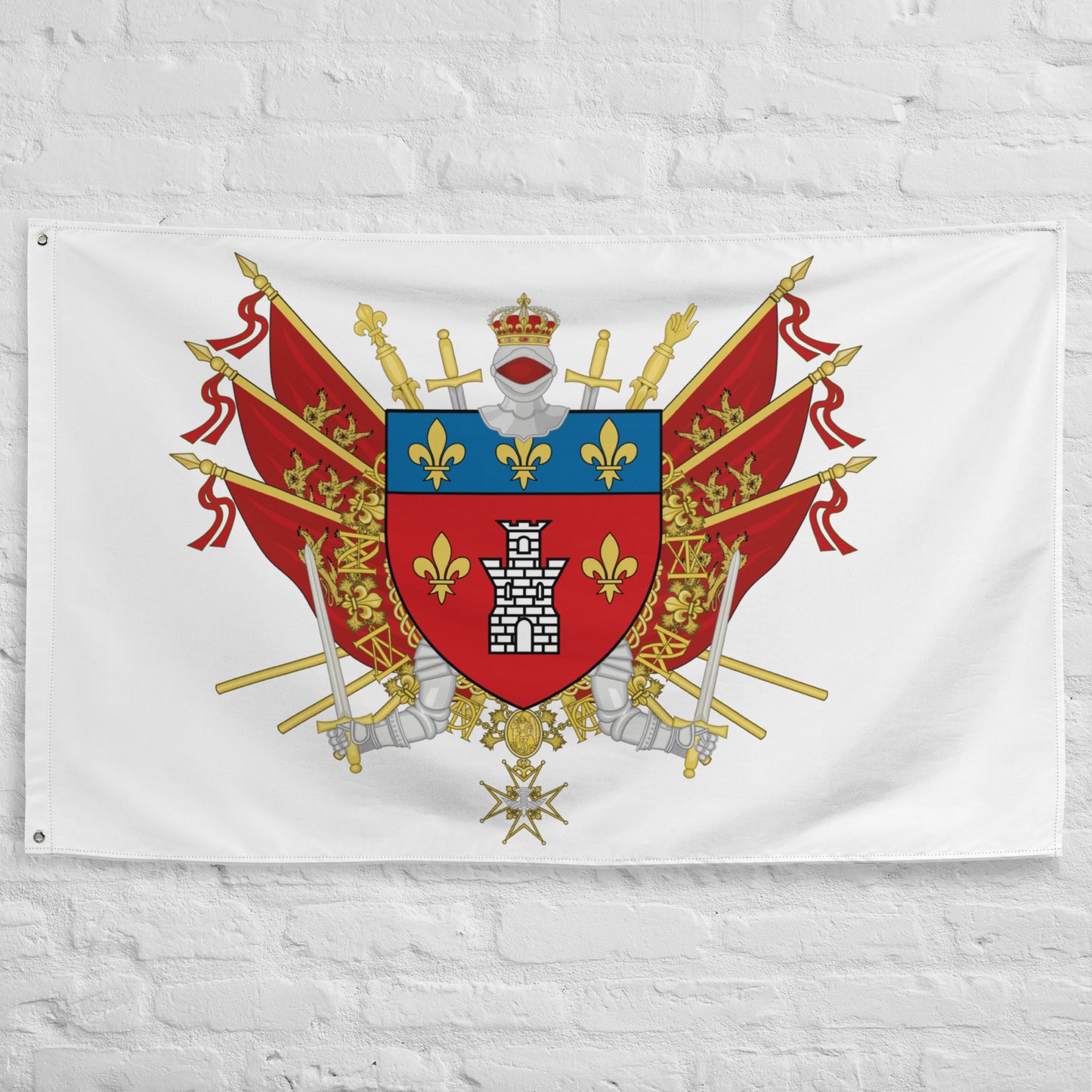 Drapeau - Blason de Honfleur