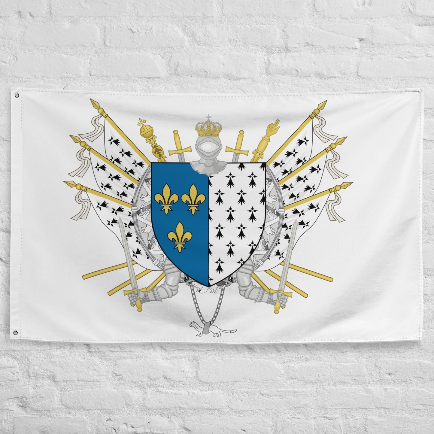 Drapeau - Blason de Brest