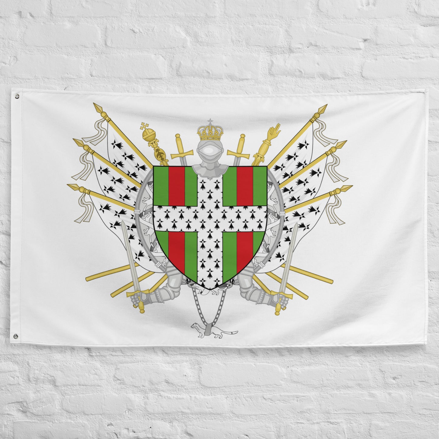 Drapeau - Blason de Dinard