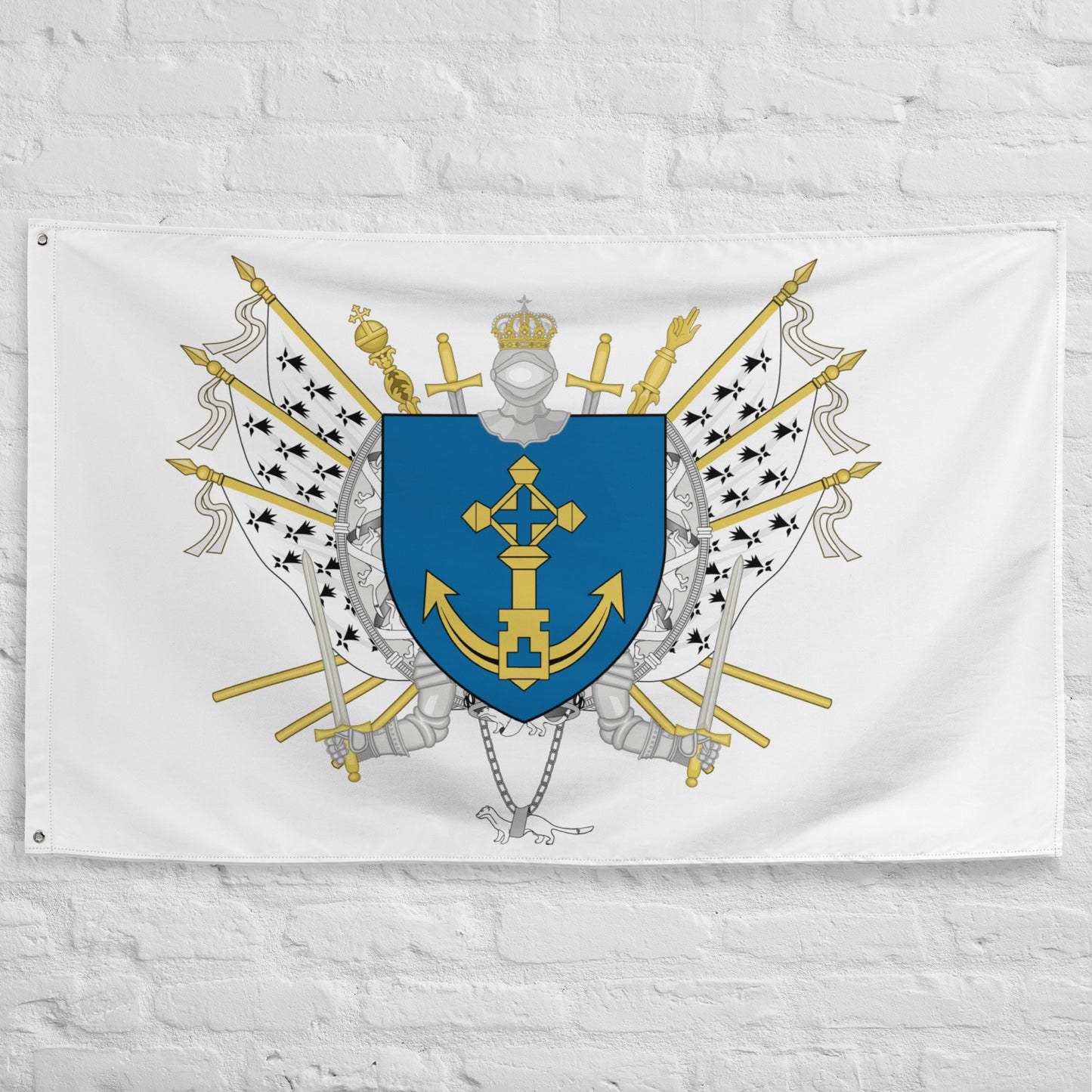 Drapeau - Blason de Douarnenez