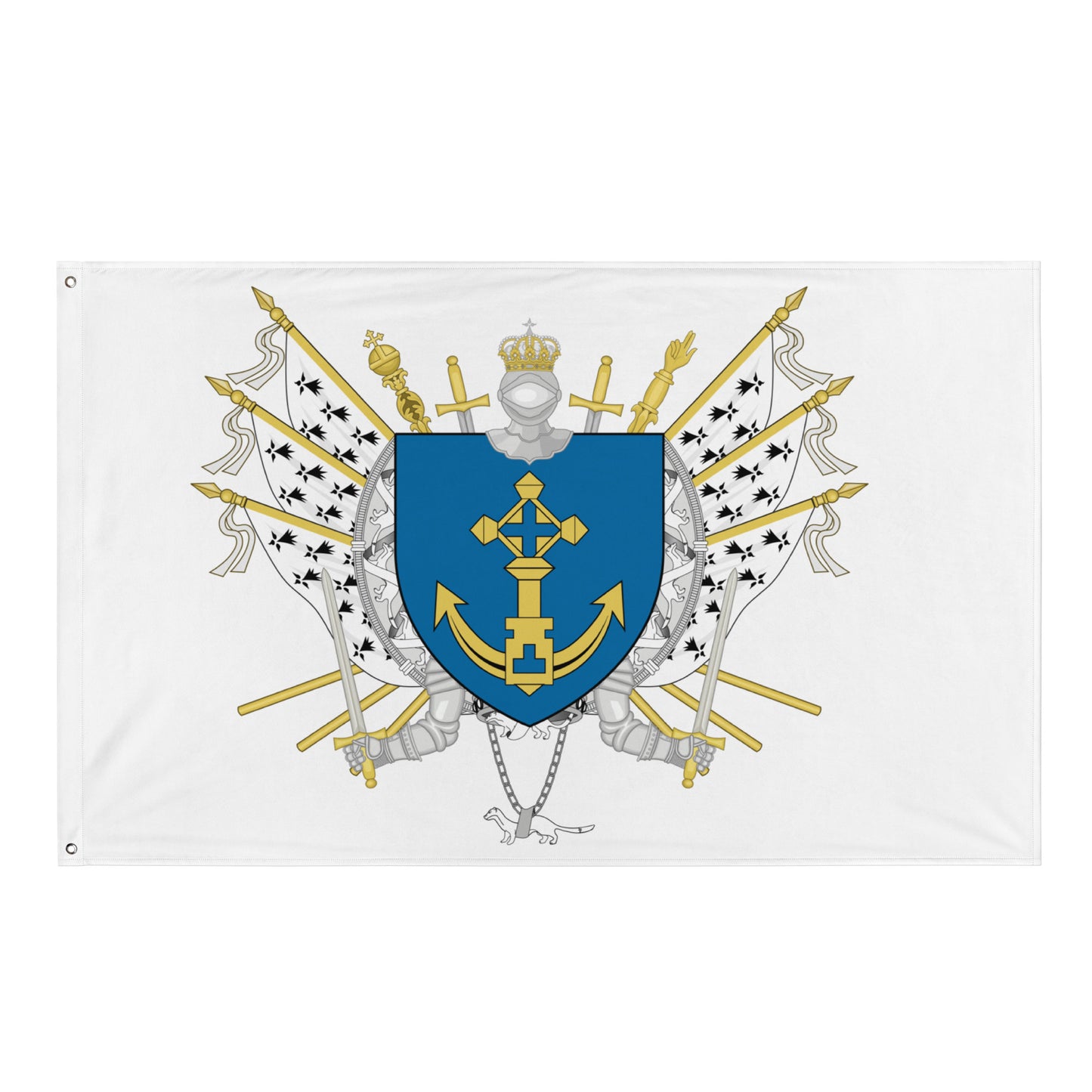 Drapeau - Blason de Douarnenez