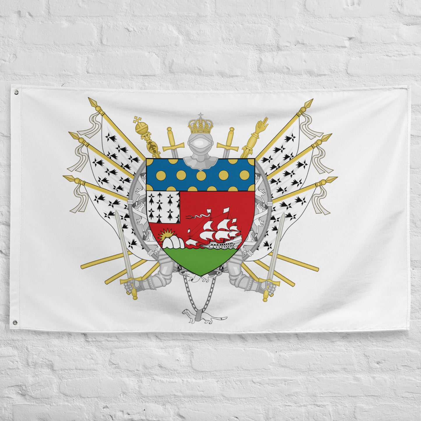 Drapeau - Blason de Lorient