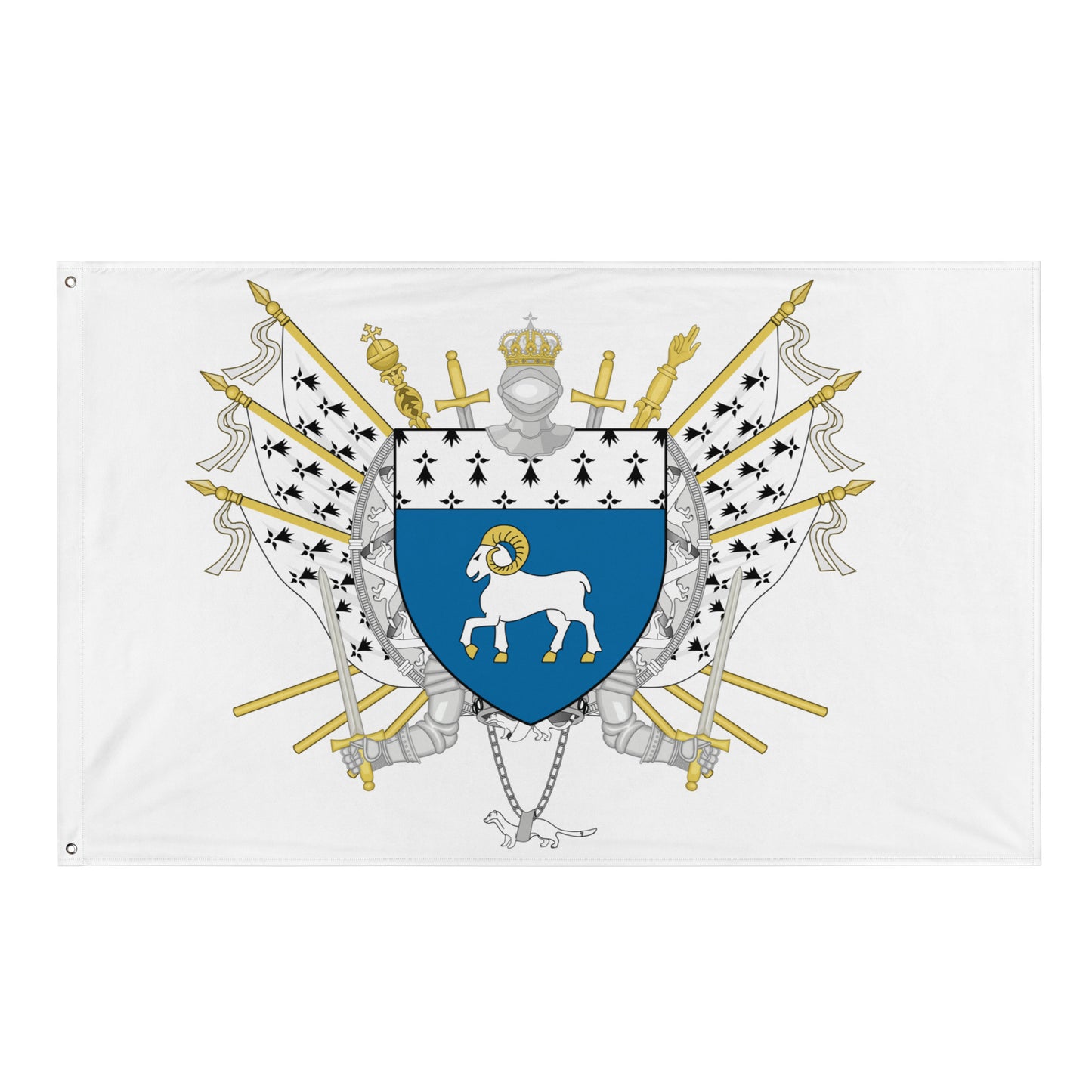 Drapeau - Blason de Quimper