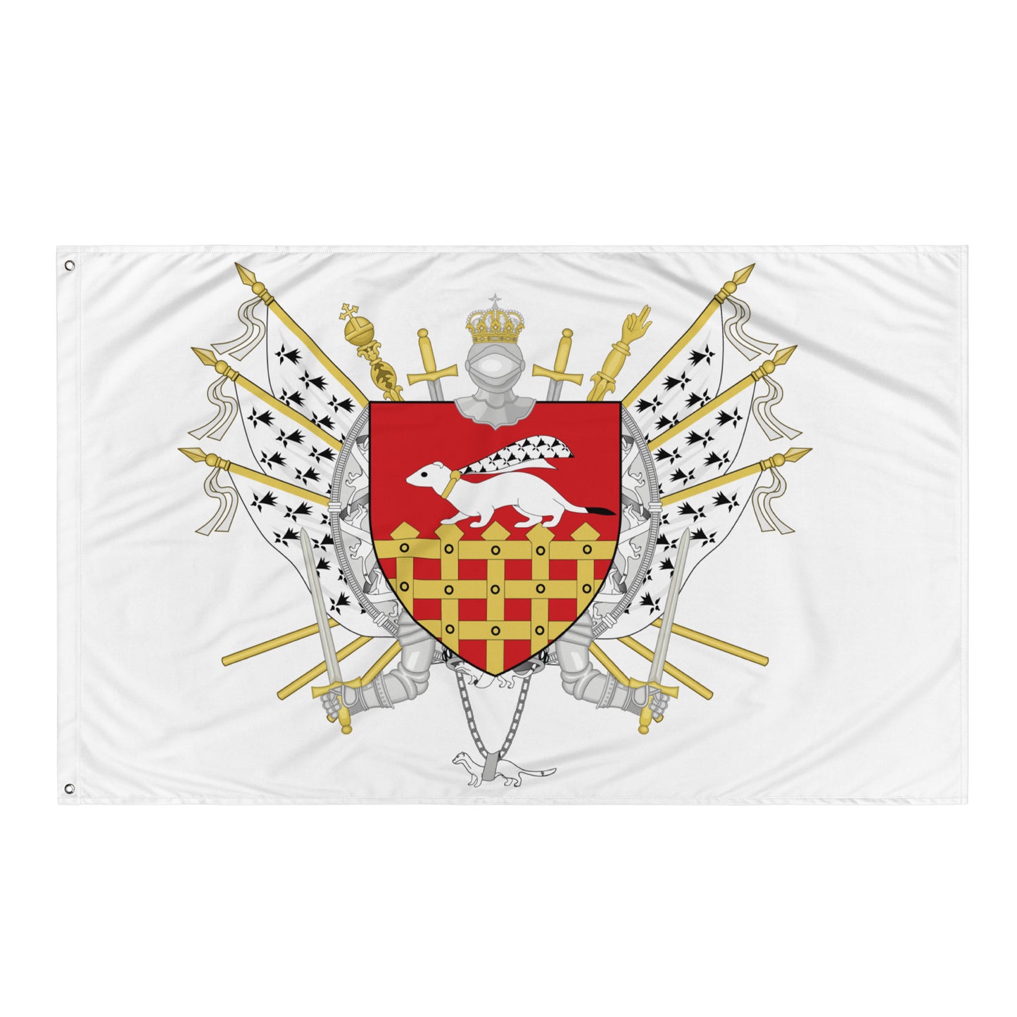 Drapeau - Blason de Saint-Malo