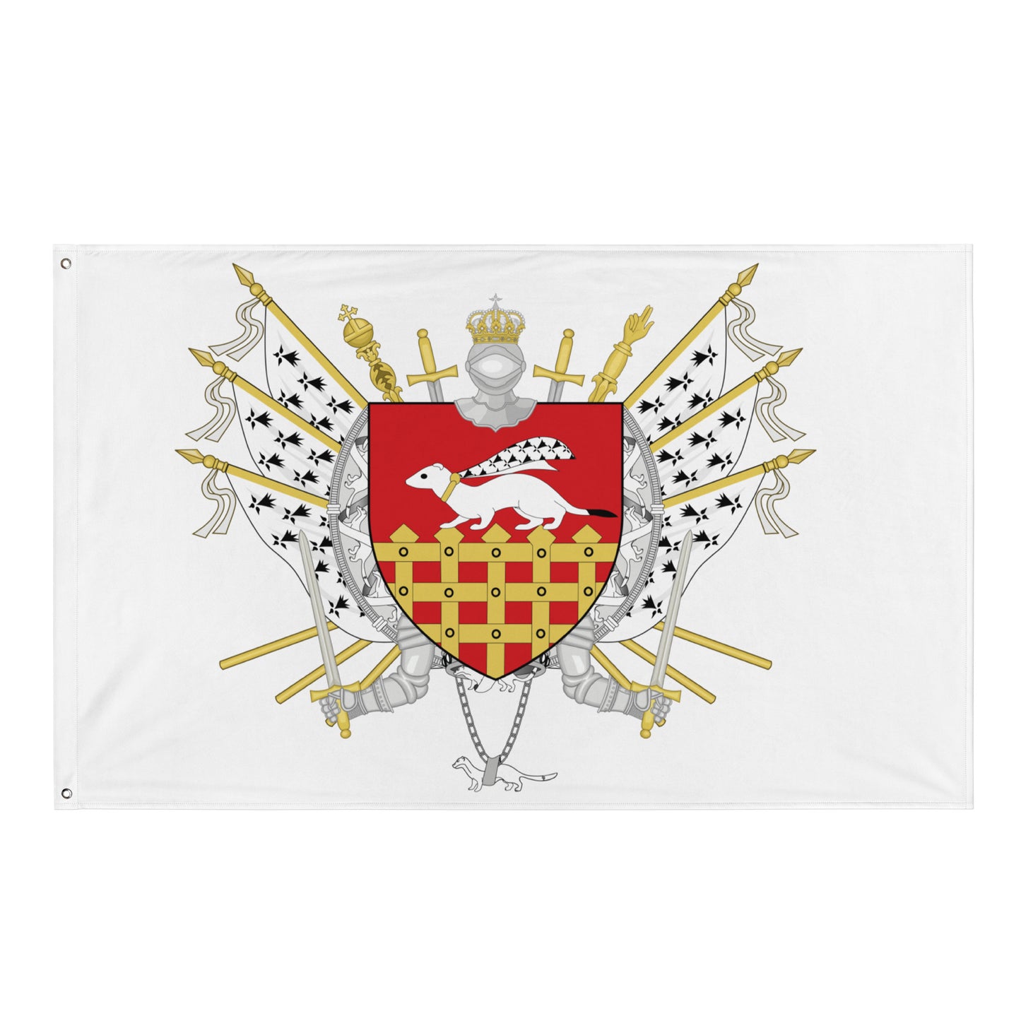 Drapeau - Blason de Saint-Malo