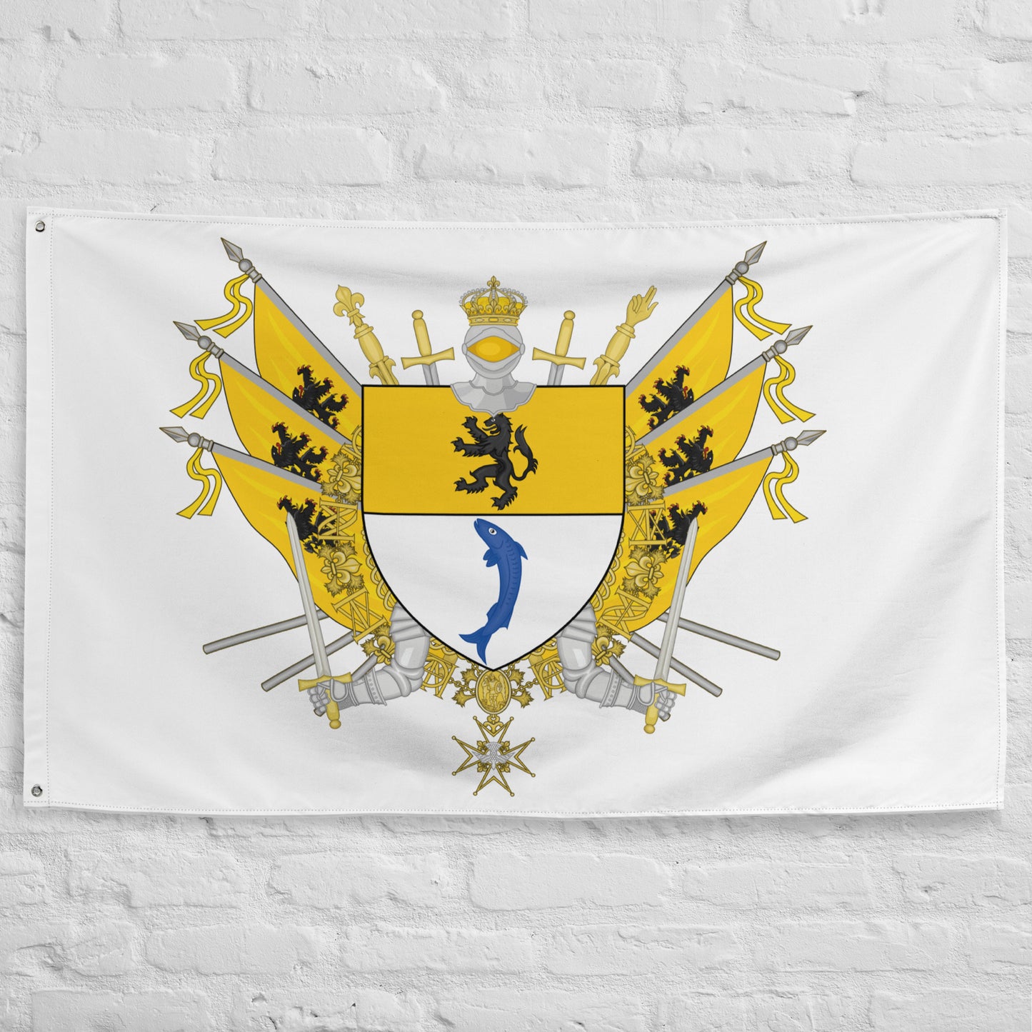 Drapeau - Blason de Dunkerque